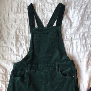 Forest Green Camo Overalls
